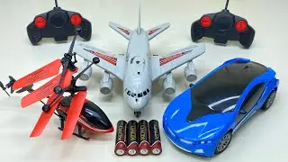 Best Famous Remote Control RC Flying Helicopter with Formula Racing Car and A380 Airline Unboxing 😍