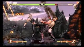 MORTAL KOMBAT Sonya VS baraka HD