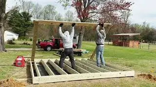 Picnic Shelter Build