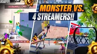 Monster Against a Skilled *Conqueror Streamer!! | Bgmi 🔱