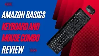 Amazon Basics 2.4GHz Wireless Computer Keyboard and Mouse Combo, Quiet and Compact US Layout Review