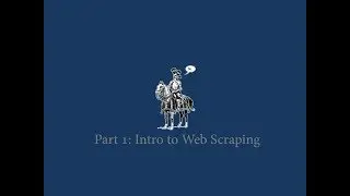 Intro to Web Scraping: Web Scraping With Python 1