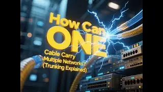 VLAN Trunking Explained: 802.1Q Tagging and Multi-VLAN Links #networking #vlans #fyp #fypシ゚viral 