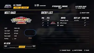 World of Outlaws street stock cedar lake setup (13.4s)