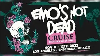 SILVERSTEIN EMO'S NOT DEAD CRUISE 2022 LIVE DAY 2