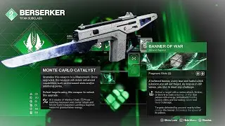 Monte Carlo Catalyst + Banner of War Strand Aspect! (Nightfall Gameplay) | Destiny 2