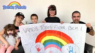 Vamos Todos Ficar Bem 🌈Brincapanda