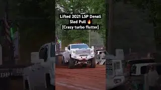 Поднятые сани L5P 2021 года тянут сани в округе Либерти, штат Джорджия #sledpull #l5p #duramax #d...