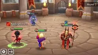 Summonners wars: combo fire have Garo leader & Juno, khmun