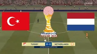 FIFA 21 | Turkey vs Netherlands | FIFA World Cup Qatar 2022 Qualifiers | Full Gameplay