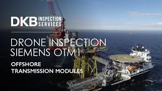Drone Inspection Siemens Offshore Transmission Modules OTM1 & 2