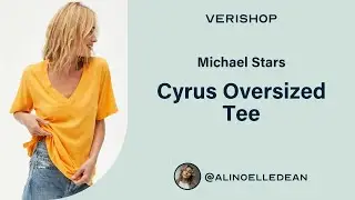 Michael Stars Cyrus Oversized Tee Review