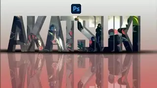 Akatsuki Typography Manipulation &ndash; Photoshop Anime Art Tutorial