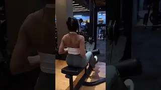 Losliya Gym Workout video 📸 More stronger day by day 🏋🏻&zwj;♀️