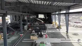 Surrey Langley SkyTrain: Precast Concrete Facility Construction, April 2025