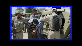 Isis suspects face violations in iraqi custody, human rights watch says
