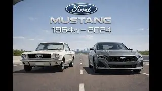 Ford Mustang Evolution (1964&frac12;&ndash;2024): 60 Years of American Muscle 🐎🔥