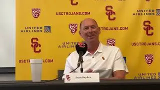 USC Spring Ball Media Day: SPT Coach Sean Snyder