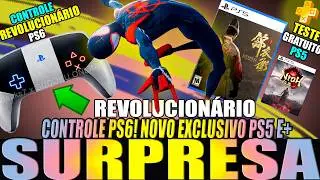 SONY REVELA como ser&aacute; CONTROLE do PS6! ANUNCIA NOVO JOGO PS5, Xbox DESPENCA e Demo do Nioh 3 GR&Aacute;TIS