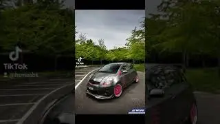 vitz 2nd gen#vitz #cars #carslover #carstatus #carshow #modification #alloywheels #alloywheels