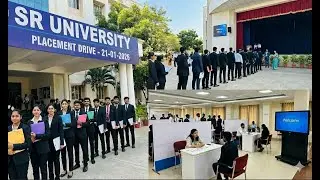 Infosys placement drive at SR University