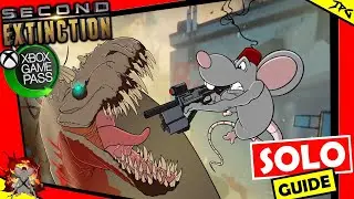 SECOND EXTINCTION - Defeating A T-Rex SOLO - New Character Class JACK Guide! Xbox Gamespass!