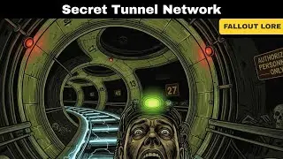 Secret Tunnel Network Under Every Vault | Fallout Vault Lore