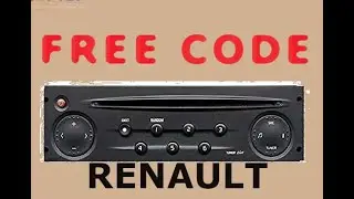 Код для Renault Radio бесплатно! Максимум 5 минут!
