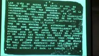 RARE French Lead plaques along the Ohio River, Ohio Archaeology