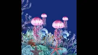 Jellyfish 🪼 #jellyfish #fish #animation