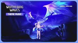 🎵 Border Mountains (Septimont) Nighttime Theme Music | Wuthering Waves OST Loop