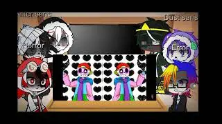 Bad sans react to stars sanes / by : me 🥀❤️