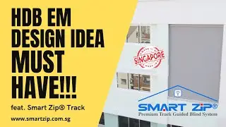 HDB EM (Executive Maisonette) Дизайн-идея для ремонта дома, которая просто необходима! с Smart Zip&reg; Track