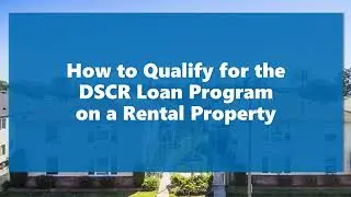 The No Doc DSCR Mortgage Loan Program for Investors