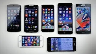 iPhone 6 против iPhone 6 Plus против Moto X против других! (Geekbench 3)