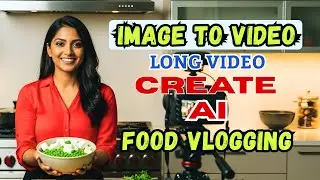 I Created a VIRAL FOOD Vlog Using AI for FREE and You Can Too