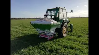 Ursus z nawozem a sąsiad mi w szkodę wjechał!!! 😠 Rozsiewacz strumyk 600l