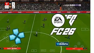 FIFA 2026 PSP ORIGINAL Android Offline 4K Camera | EA FC 26 PSP HD Graphics New Kits &Transfer
