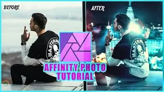 HOW TO EDIT NEON EFFECT- AFFINITY PHOTO TUTORIAL(krampah Wilson).