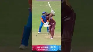 Pollard's MONSTER Hit🤩| WI Champions vs IND Champions | WCL 2025 S2 | WCL Cricket Shorts