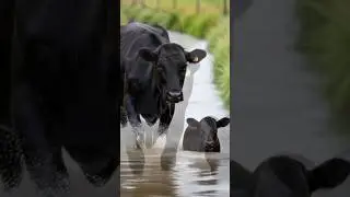 🦖🚁 Hero Dinosaur Saves Cow and Calf | Epic Rescue Scene! #DinosaurRescue #EpicAdventure