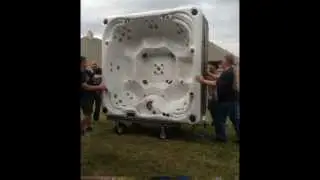 Firefighter hot tub spa mover 817.454.7652