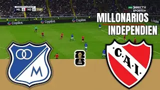 MILLONARIOS vs CA INDEPENDIENTE CLUB FRIENDLY GAMES 2026 Full Match Simulation/Prediction PES 26