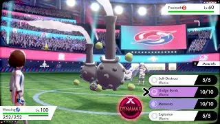 WEEZING - SLUDGE BOMB (POKEMON SHIELD)