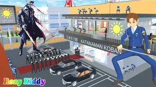 Polisi Yuta Mengepung Markas KATANAMAN KOBAN Yg Sangat Kuat Di Umart 😱👮‍♂️ | Sakura Simulator