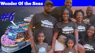 Windjammer Marketplace & Boardwalk tour | Royal Caribbean Wonder of the Seas | Melanin at Sea