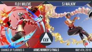 CoF 3 - Mileve (Springtron) v.s SJ Walkin' (Twintelle) ARMS Tournament Winner's Finals