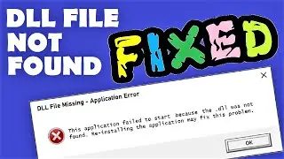 advapi32.dll missing FIXED The program can't start because DLL Missing x64 Bit