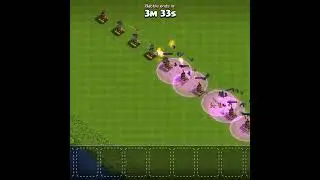 level 1 air defence base vs 5max level bat spell|coc