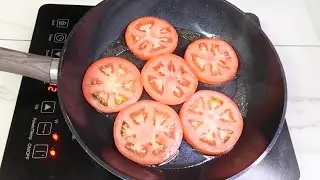 Tuna Tomato and Eggs! Breakfast recipe! Omelette recipe 